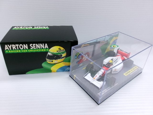 ミニチャンプス 1/43 マクラーレン ホンダ MP4/7 #1 1992 A.セナ