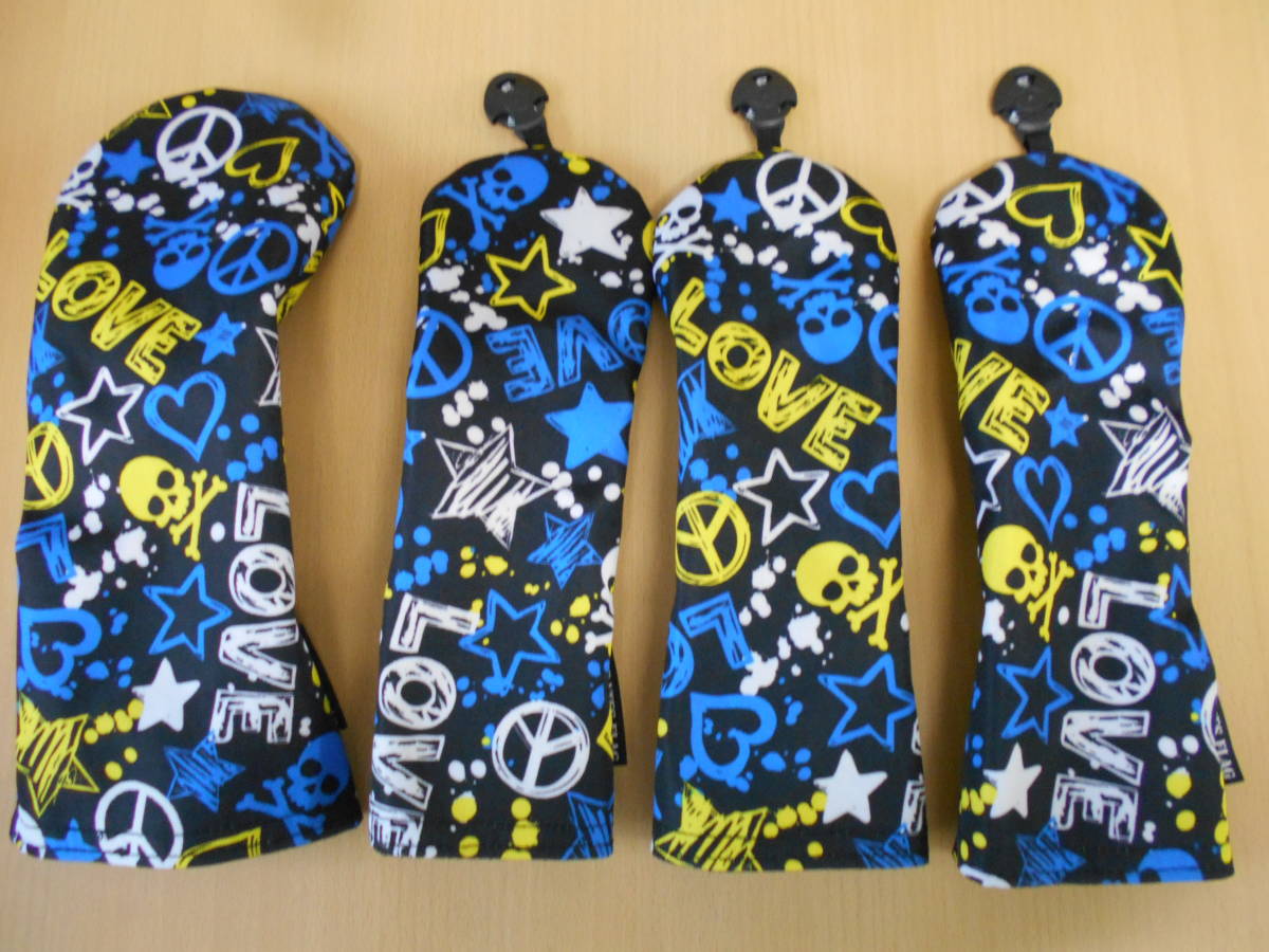 ■パイレーツフラッグ　4本　ＤＲ×1本　ＦＷ×3本　カラー/スカルイエロー　新品■