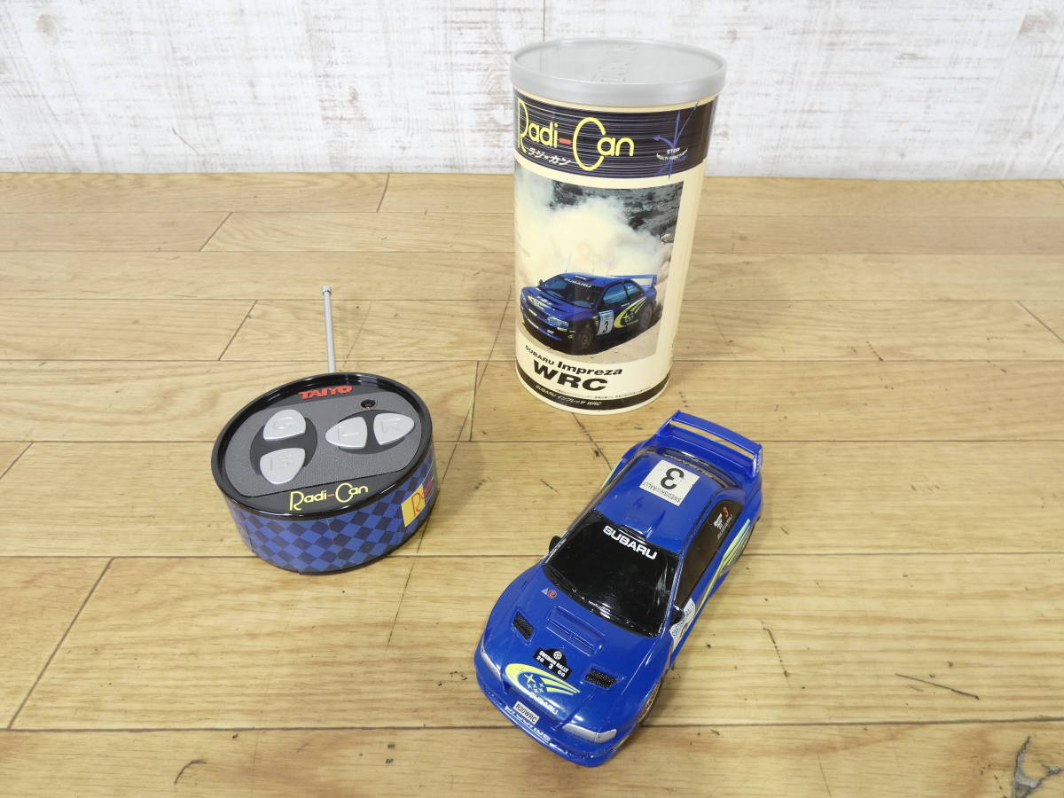 ◎訳あり タイヨー ラジコン ラジカンシリーズ SUBARU IMPREZA WRC