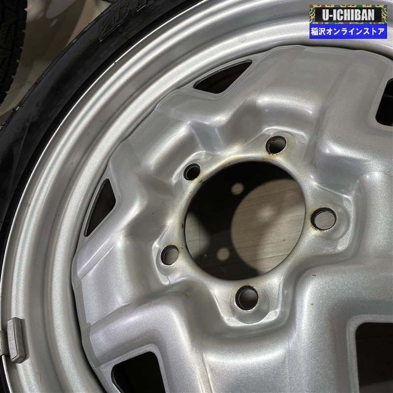 175/80R16 スズキ ジムニー 純正スチール 5J 16インチ 5H139.7 2021年