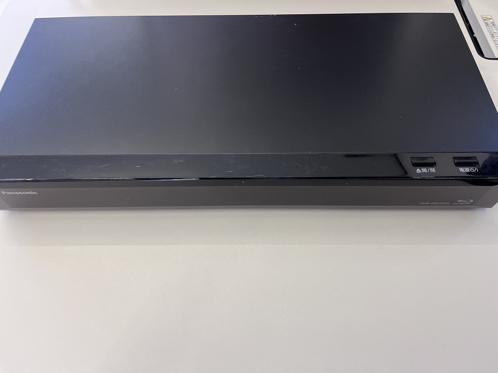 ジャンク】Panasonic DMR-BRX2020 / パナソニック ブルーレイ