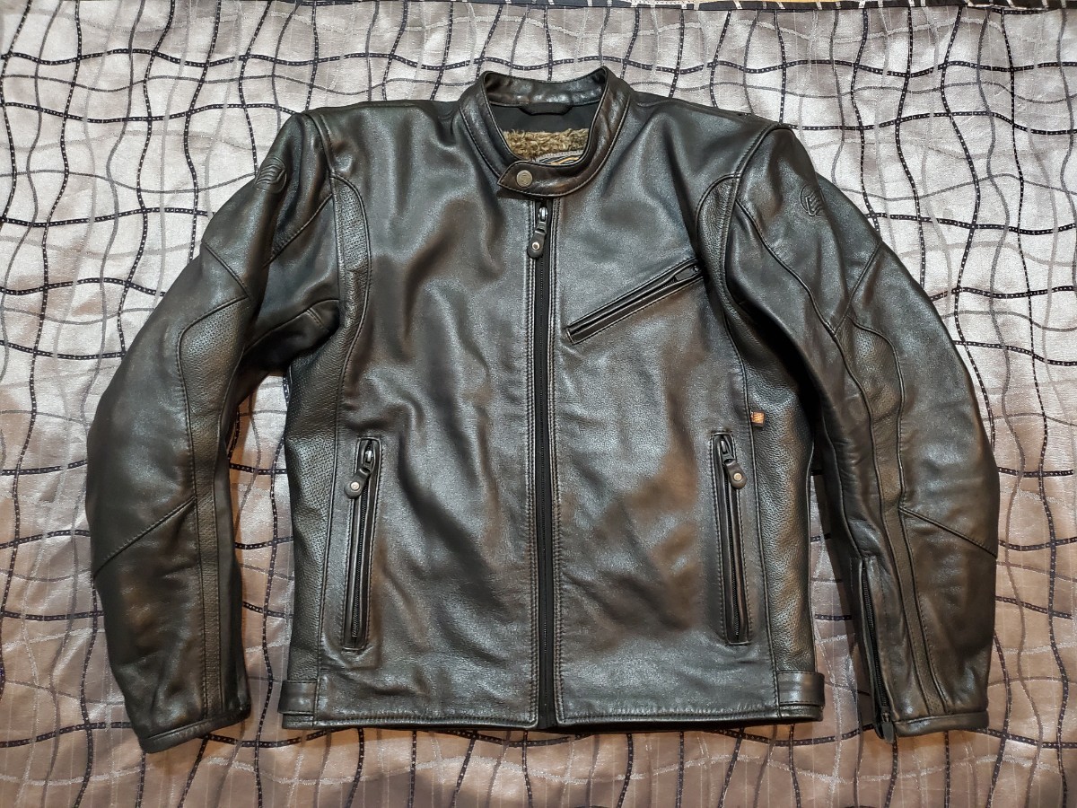 美品】HYOD D3Oレザージャケット Mサイズ 三点パッド付き クリーニング