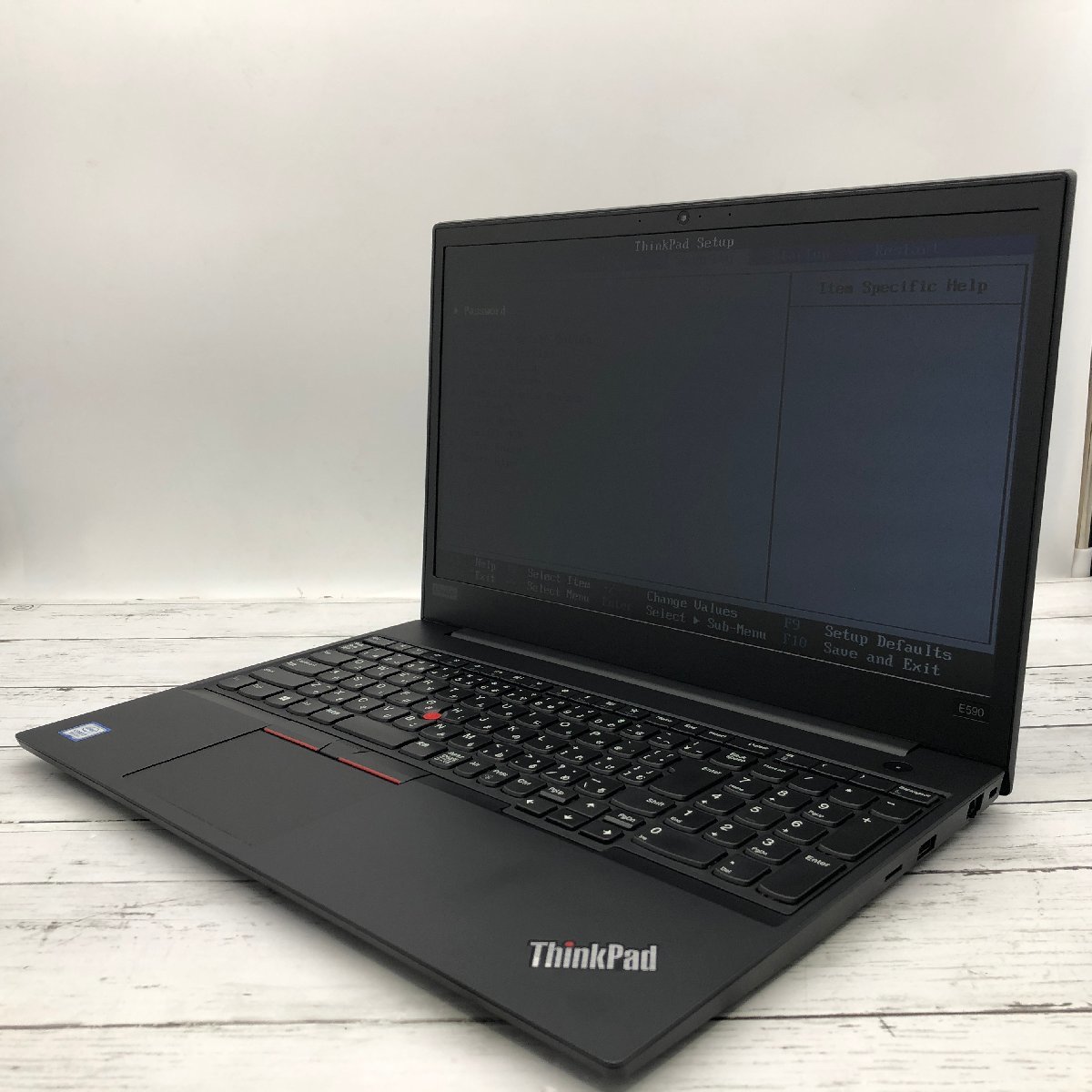【難あり】 Lenovo ThinkPad E590 20NC-S08L00 Core i3 8145U 2.10GHz/8GB/256GB(NVMe) 〔A0212〕