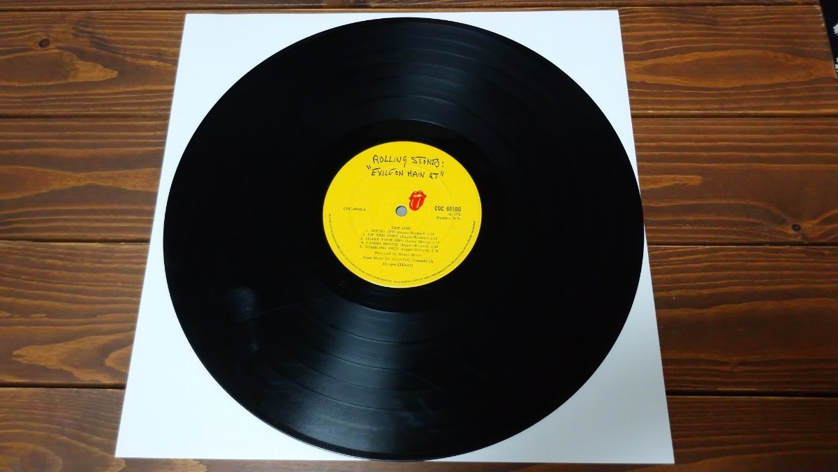 UKオリジナル ROLLING STONES/EXILE ON MAIN ST. COC69100 MAT1/1/1/2 