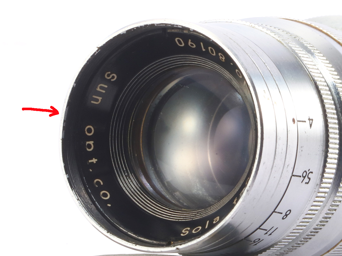 サン光機 Sun opt .co. sola f=9cm 1:4 カメラレンズ レンズ カメラ