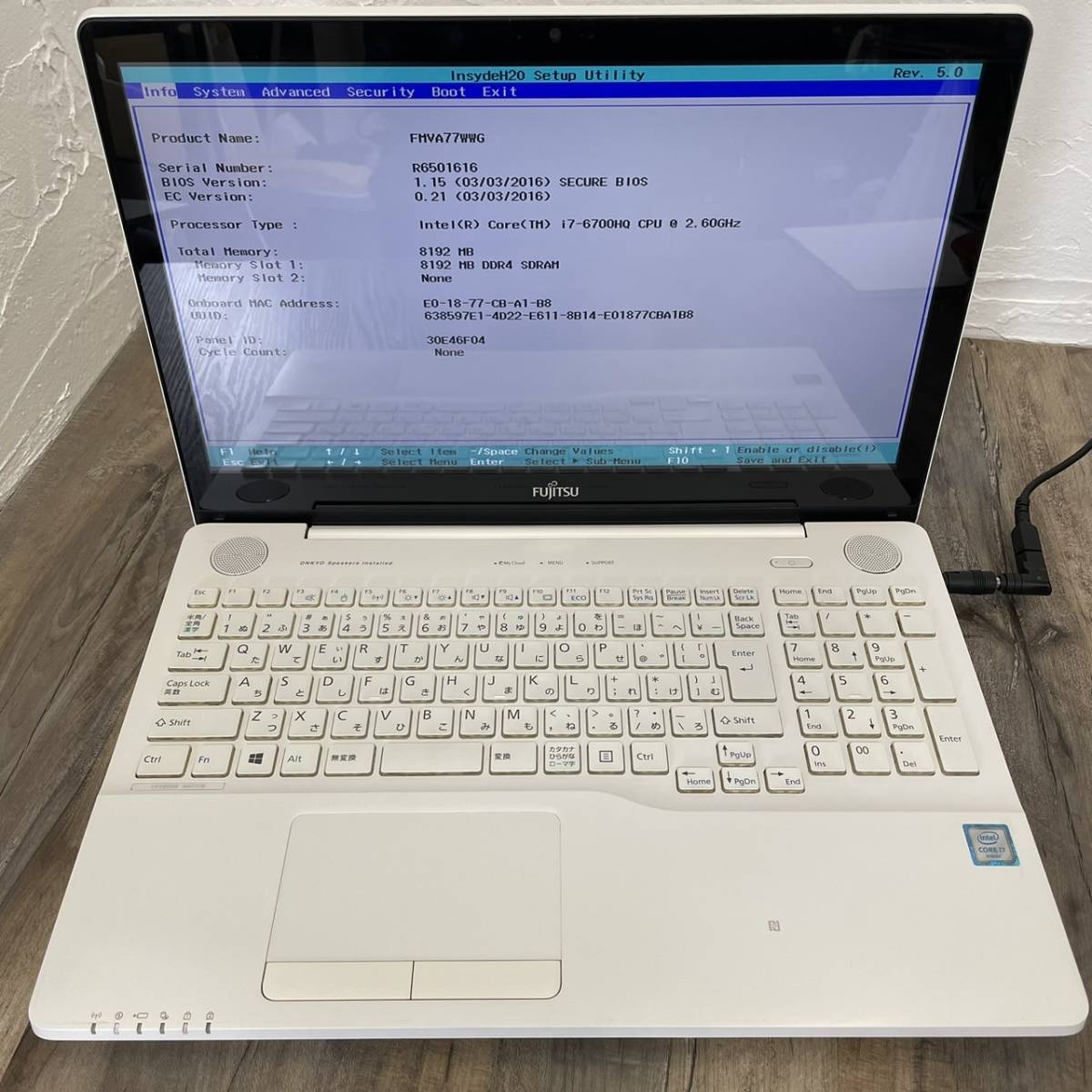 G62大】☆【現状出品】FUJITSU 富士通 ノートPC LIFEBOOK AH77/W G62大】☆【現状出品】FUJITSU 富士通 ノートPC LIFEBOOK AH77/W