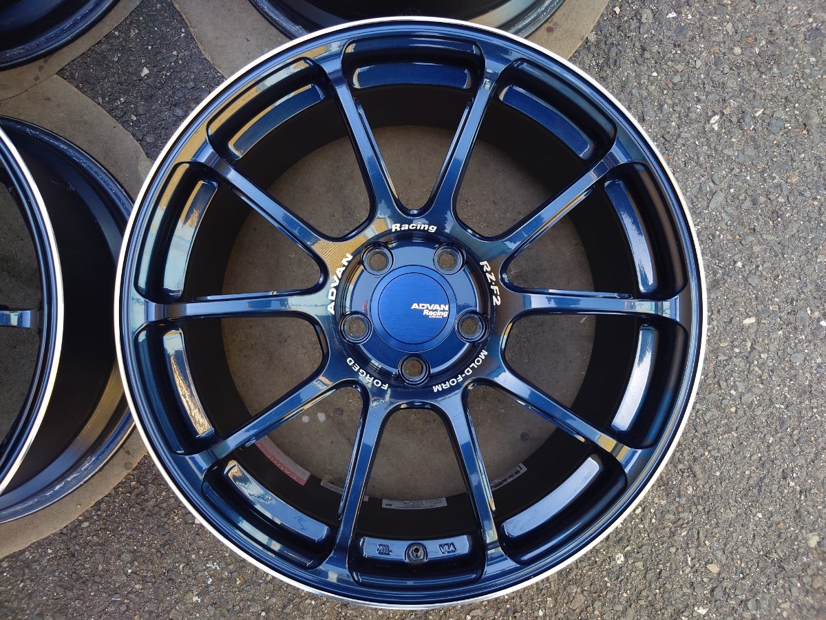 アウディ 2018年製 希少 鍛造 アドバン RZ-F2 TBR レーシング 
