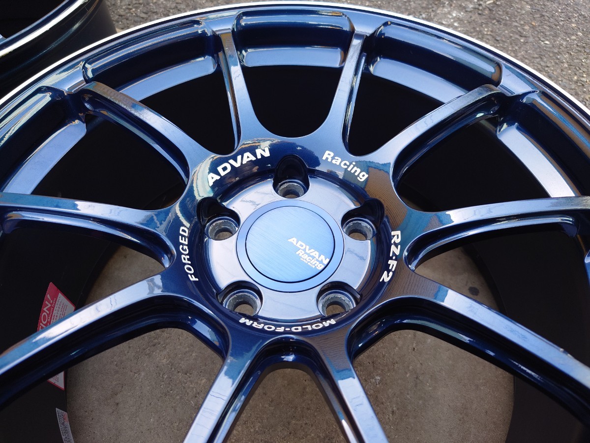 アウディ 2018年製 希少 鍛造 アドバン RZ-F2 TBR レーシング 