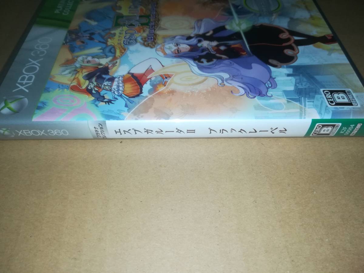 XBOX360 新品未開封 エスプガルーダⅡ ブラックレーベル espgaluda2 