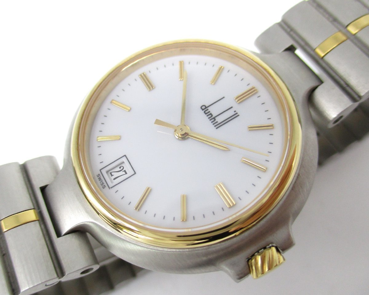 ■ダンヒル■極美■メンズ～ボーイズ ミレニアム32mm 観音開き■腕時計