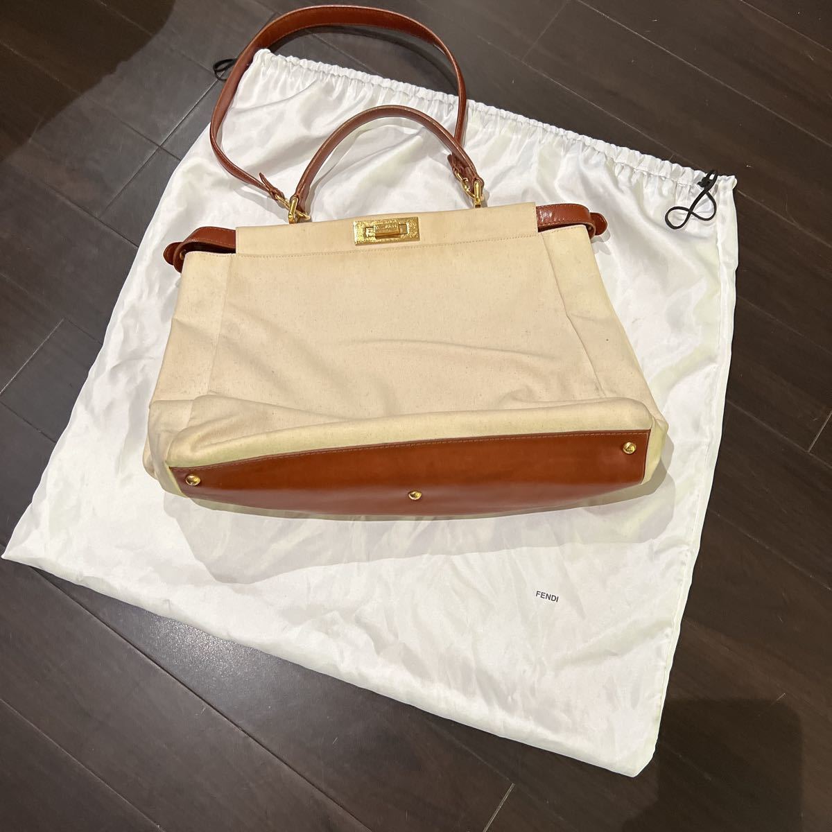 お買い得，定番人気 【贅沢品の極み】FENDI フェンディ ハンドバッグ