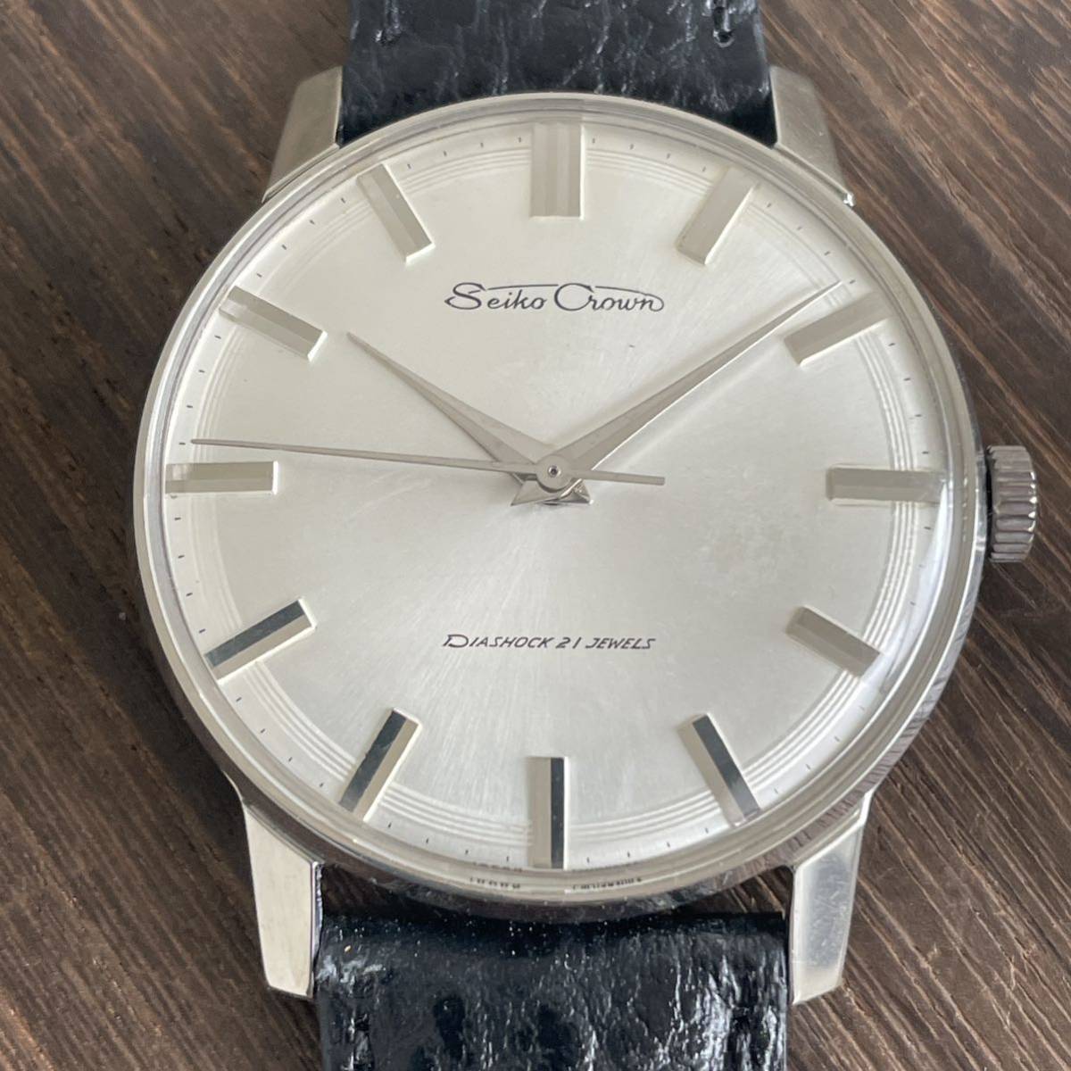 セイコー クラウン 21石 手巻き Cal.560 稼働品 SEIKO 手巻 J15003E 美品