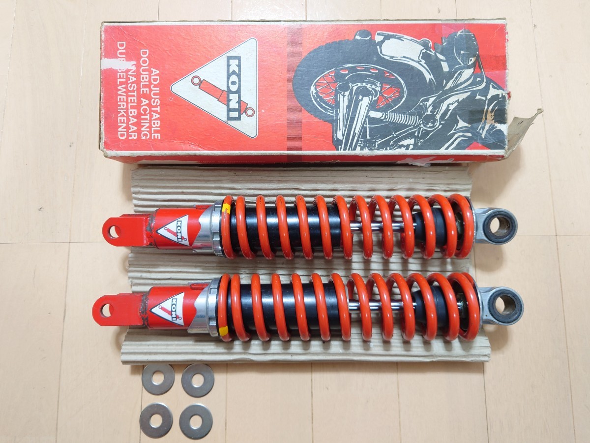希少 当時物 デッドストック 未使用 KONI リアショック CB400F コニー CB400FOUR CB350F CB500F CB350FOUR CB550FOUR ヨンフォア
