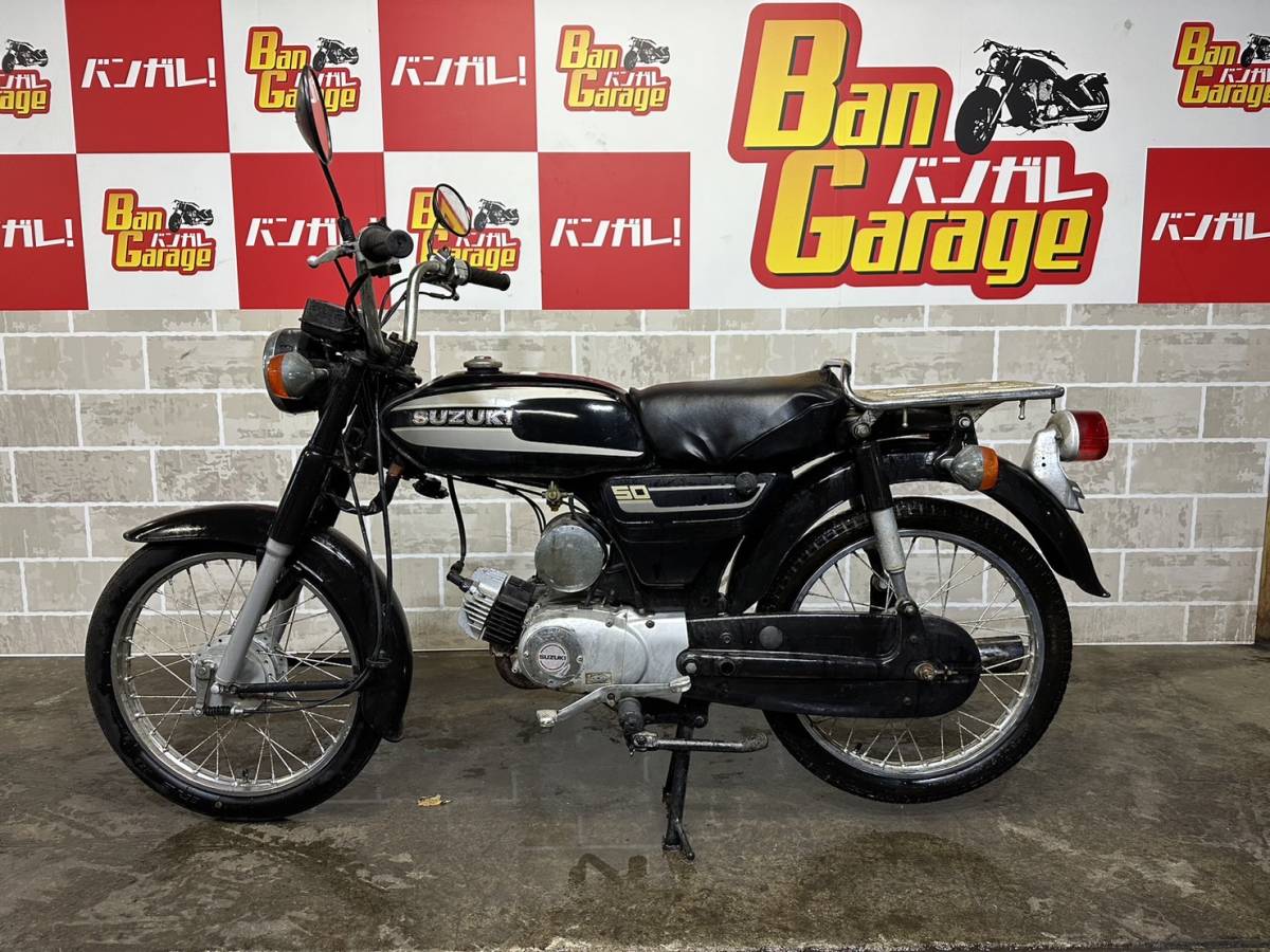 スズキ　SUZUKI　K50　販売証明書あり　エンジン始動動画有り　場内走行確認済み　売り切り　未整備　現状車　バンガレ