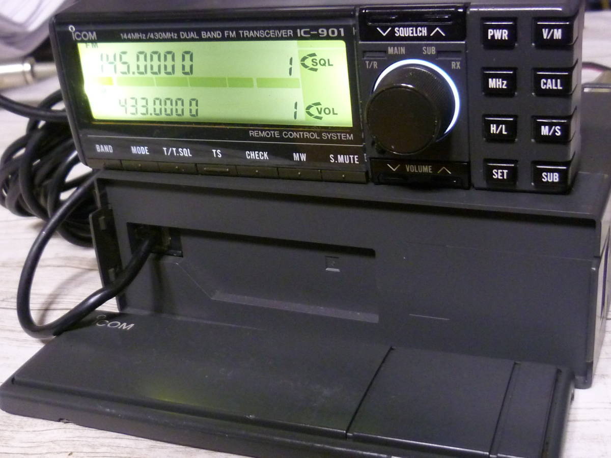ICOM 144MHz/435MHz DUAL BAND FMTRANSCEIVER IC-901D Icom ICOM