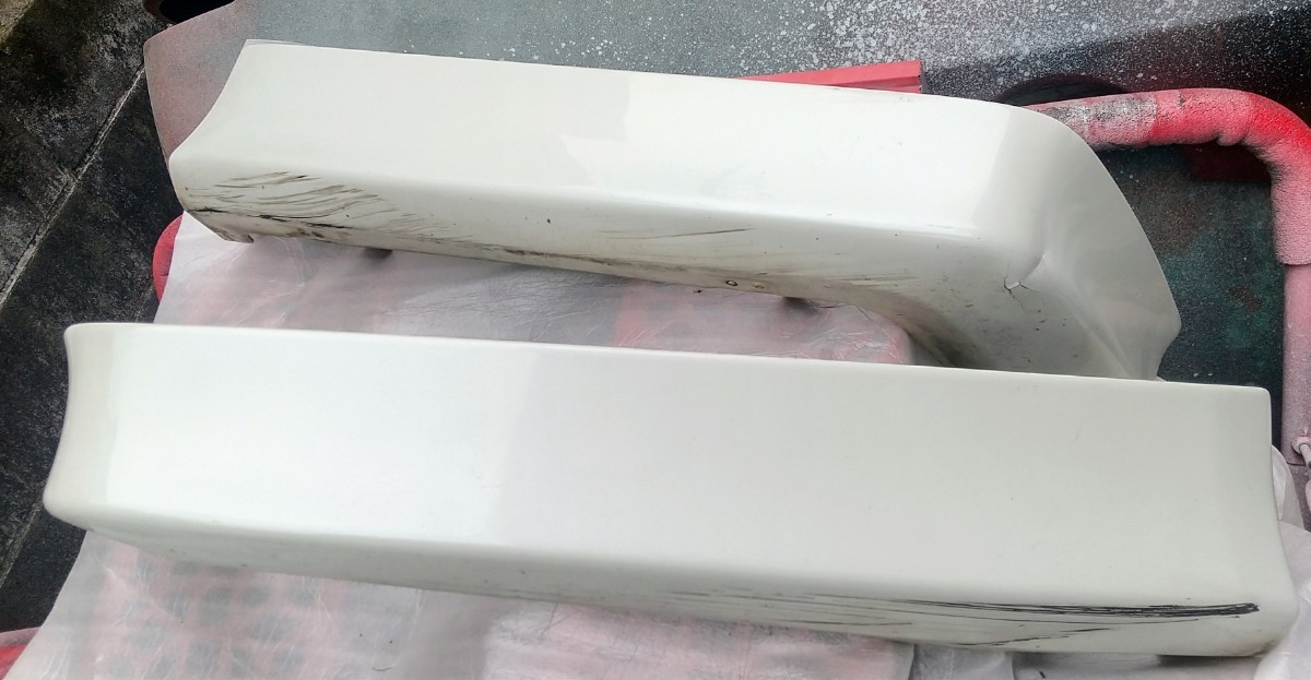 日産 純正 R34 スカイライン 4ドア 純正オプション リアアンダー 