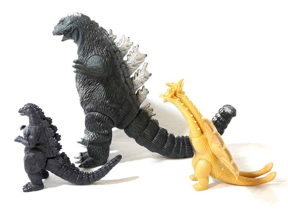 70年代ソフビ恐竜のジャンク当時物・ ティラノサウルス