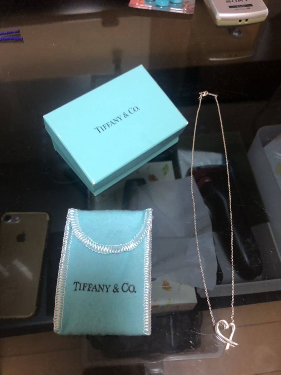 ティファニー シルバーネックレス パロマピカソ 新品でヤフオクで買いました。使ってないので出品し、売り切りです！