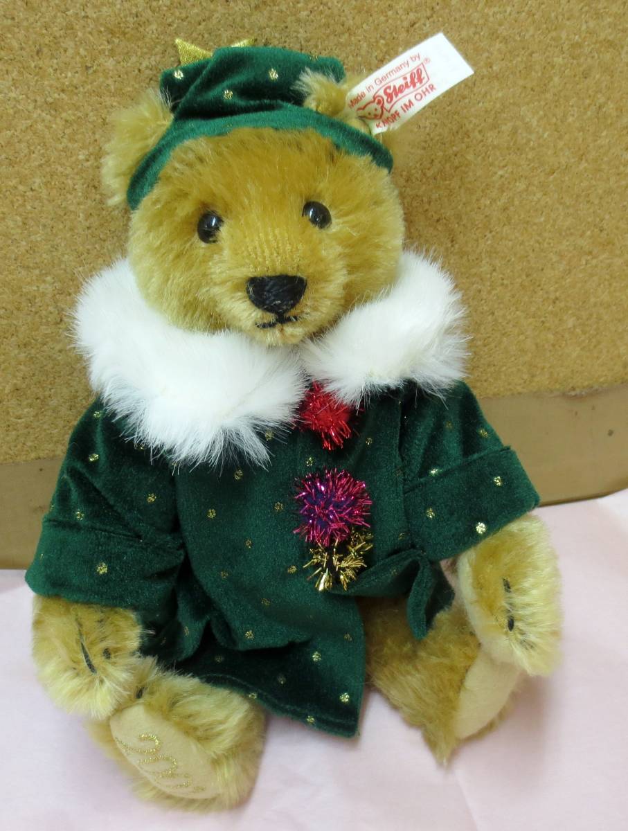 F25☆シュタイフ 限定品 2001年リトルサンタ Little Santa 2001☆保管