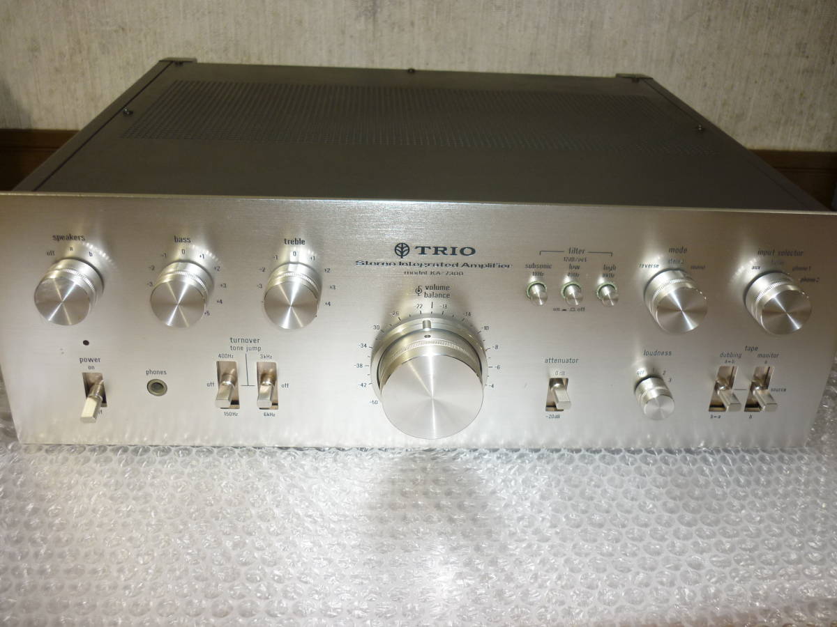 TRIO トリオ (現KENWOOD ケンウッド) KA-7300 トリオ ステレオ TRIO トリオ (現KENWOOD ケンウッド) KA-7300 トリオ ステレオ