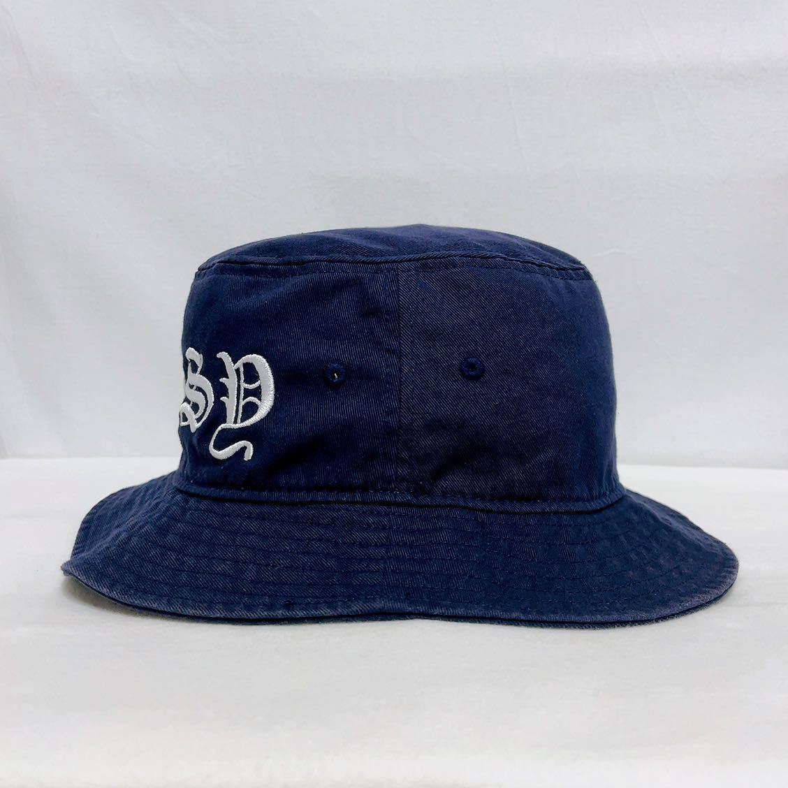 STUSSY ステューシー オールドイングリッシュ 刺繍 バケットハット