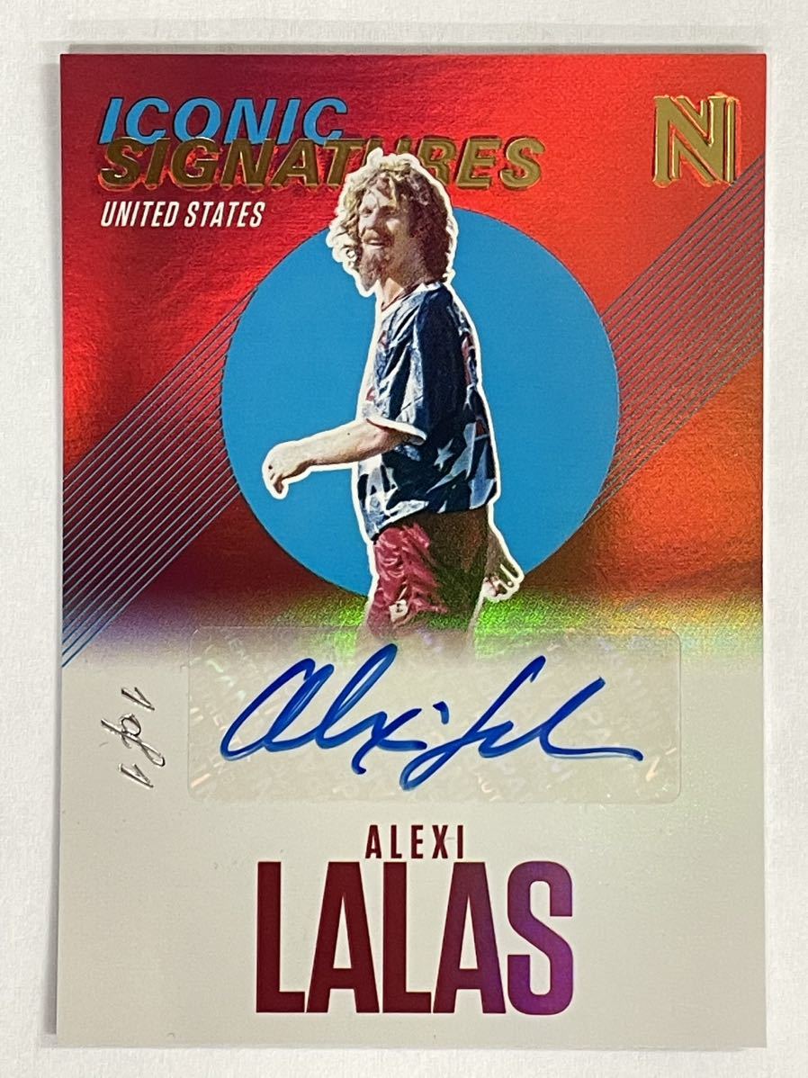 1of1!!【Alexi Lalas】2017 Panini Nobility Soccer Iconic Signatures