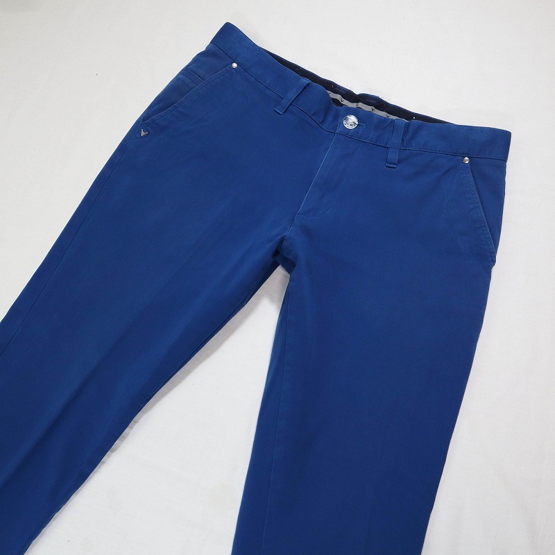 Callaway キャロウェイ 241-8120507 ゴルフパンツ ストレッチテーパードパンツ ブルー 青 メンズボトムス Lサイズ