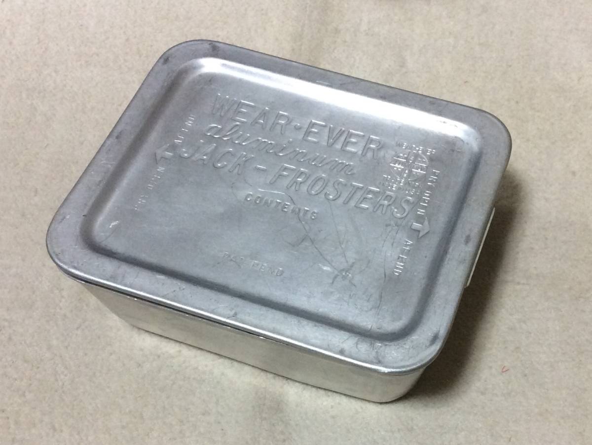【WEAR EVER】アルミ製・ヴィンテージ・コンテナ/容器/保存ケース　USA