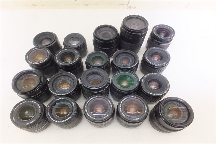 ▼まとめて出品 Canon キャノン AF ZOOM 20本 レンズ 中古 現状品 230405R9363