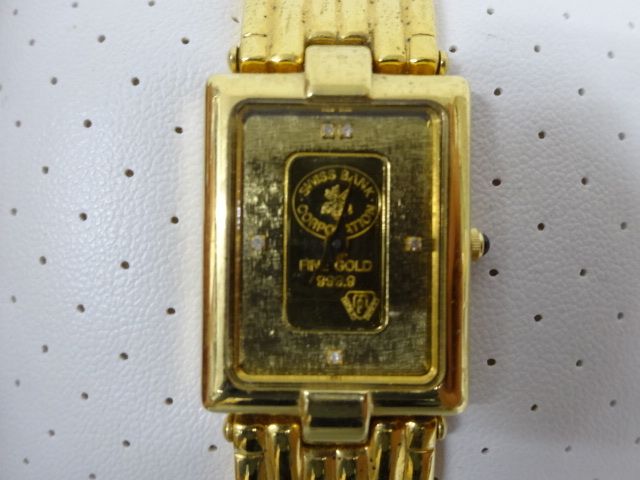 ELGIN エルジン FK-577 GOLD BAR クオーツ 999.9 1g INGOT インゴット