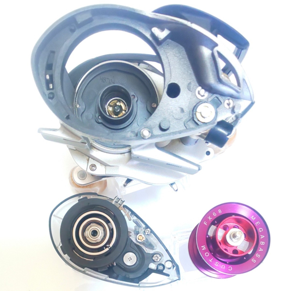 メガバス FX68L Megabass FX-68L 機関良好 レフトハンドル 左巻き メガバス FX68L Megabass FX-68L 機関良好 レフトハンドル 左巻き