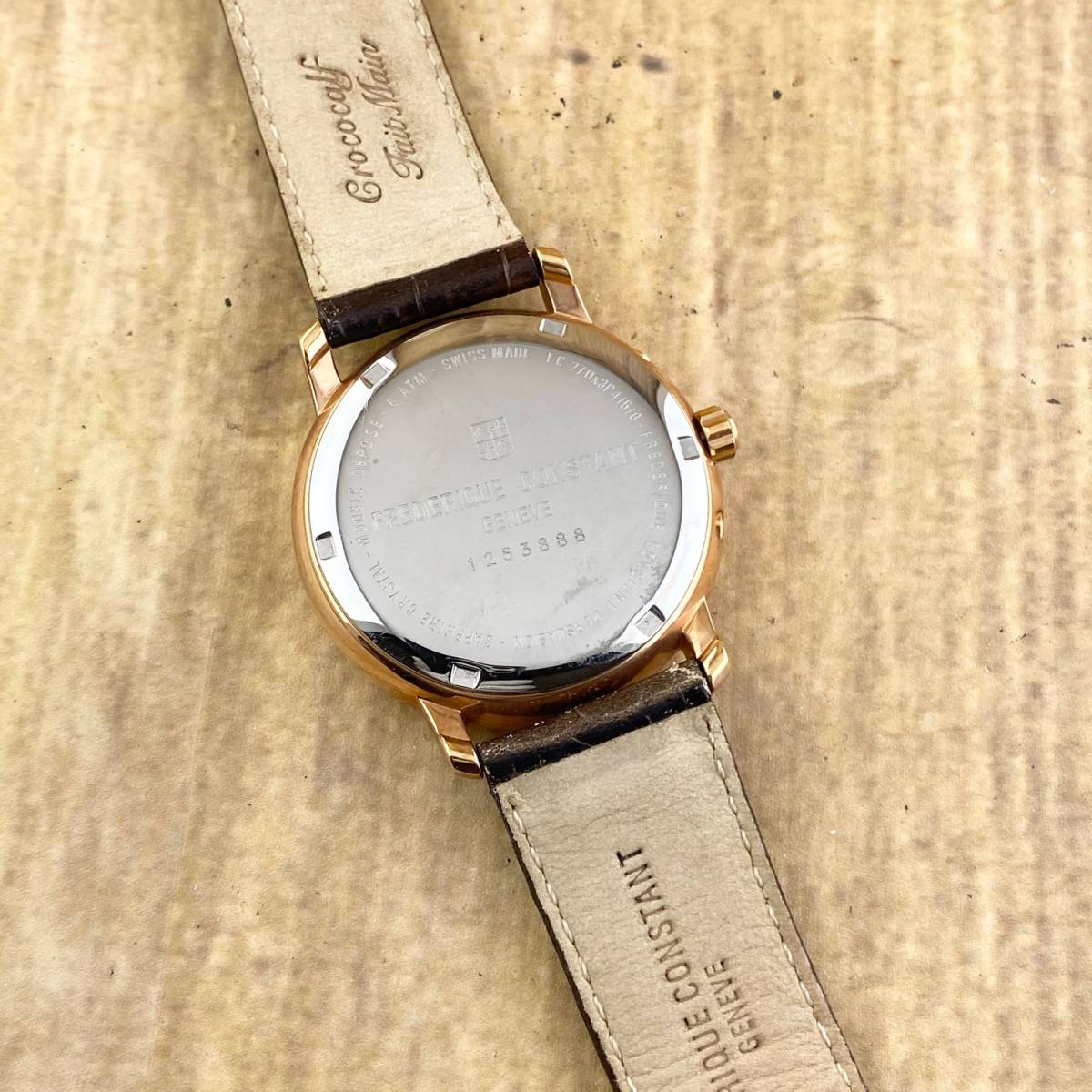 1円〜】FREDERIQUE CONSTANT フレデリック コンスタント 腕時計 メンズ 
