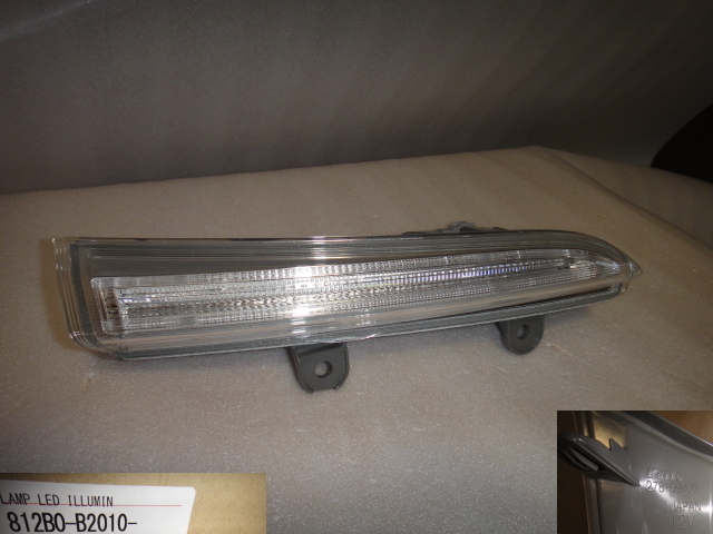 G9) 左 美品 LA400K コペン フロントバンパー LED イルミネーション