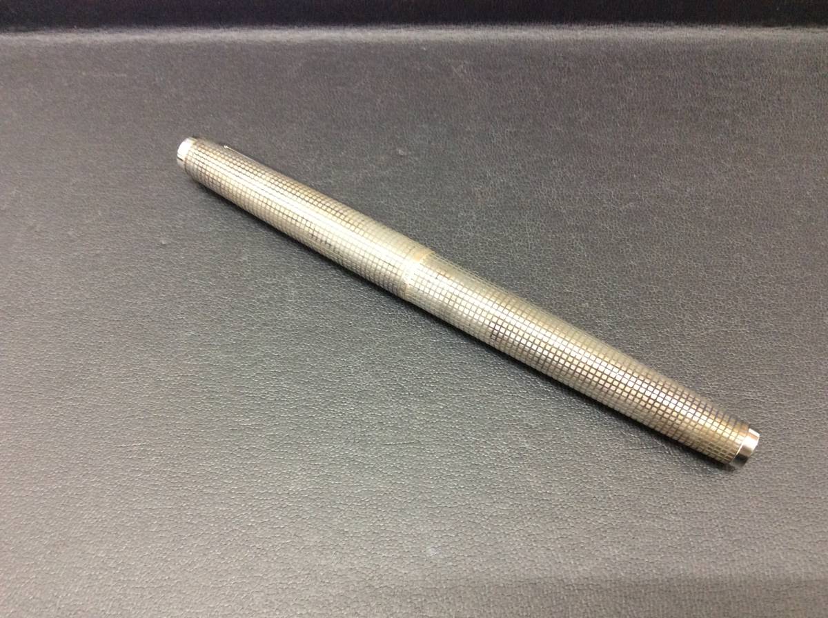 □7016 PILOT 万年筆 パイロット ペン先 18K-WG H375 F スターリング