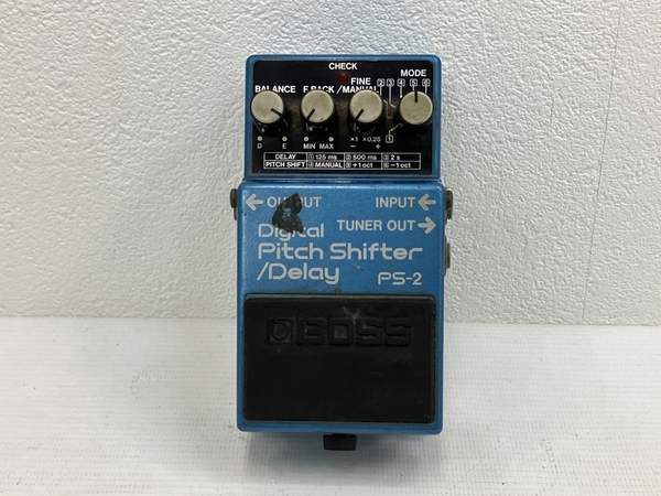 BOSS PS-2 デジタルピッチシフター/ディレイ 中古品 日本製BOSS PS-2 Digital Pitch Shifter/Delay 中古】 デジタルピッチ