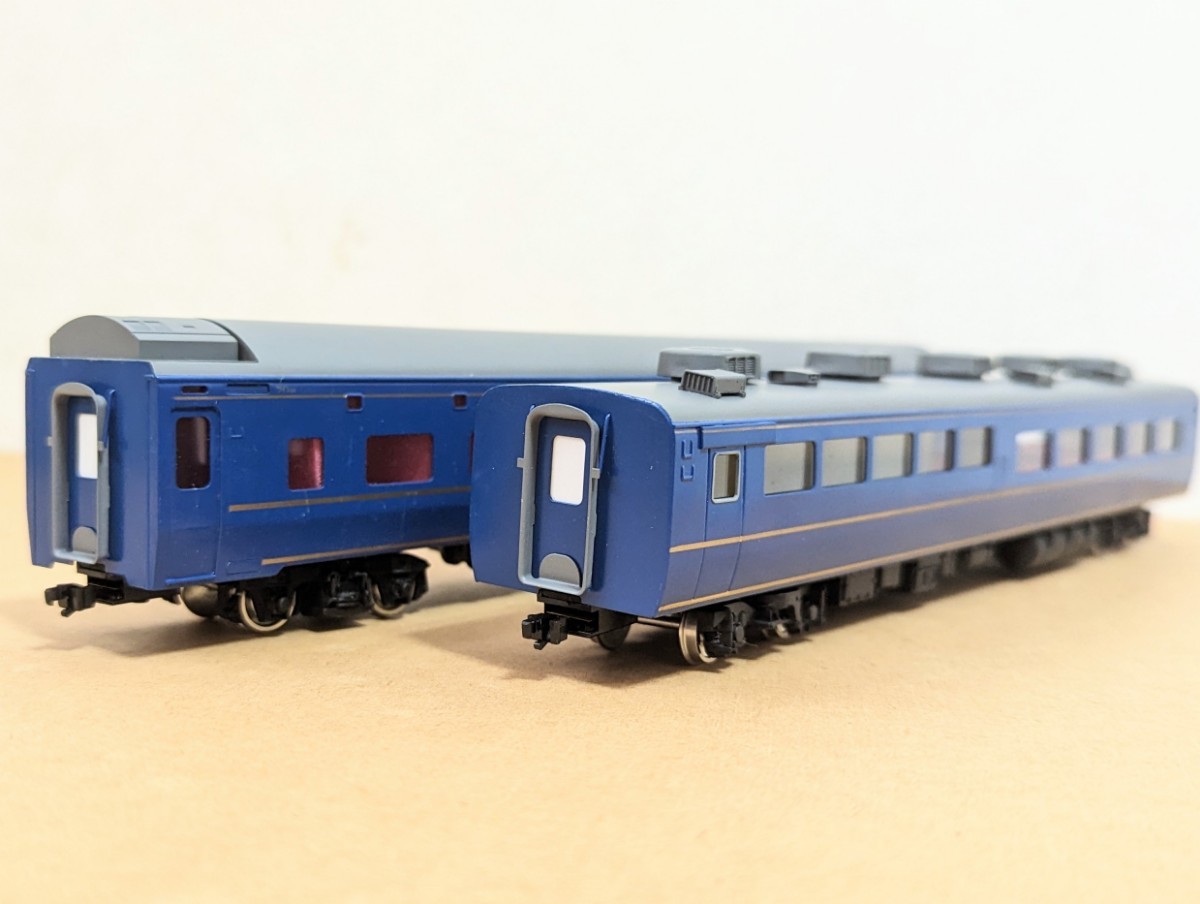 車両紹介 カツミ 北斗星客車 オロネ25 500&スシ24 2両まとめてセット