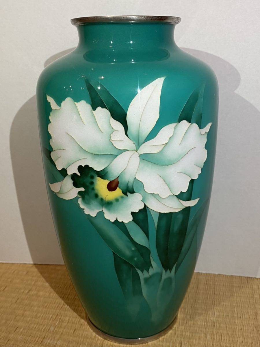 七宝焼 壺 花瓶 置物 アンティーク コレクション みはる 