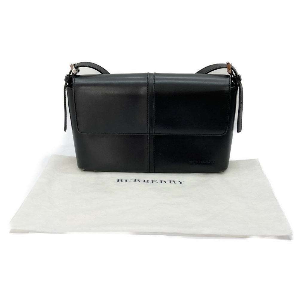 ◆◆ BURBERRY バーバリー ハンドバッグ 角スレあり ブラック やや傷や汚れあり
