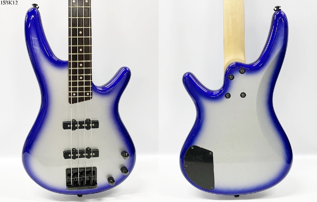 ★出音OK◎ Ibanez アイバニーズ SDGR W810339 エレキベース ジュエルブルー ソフトケース付き 153K12.