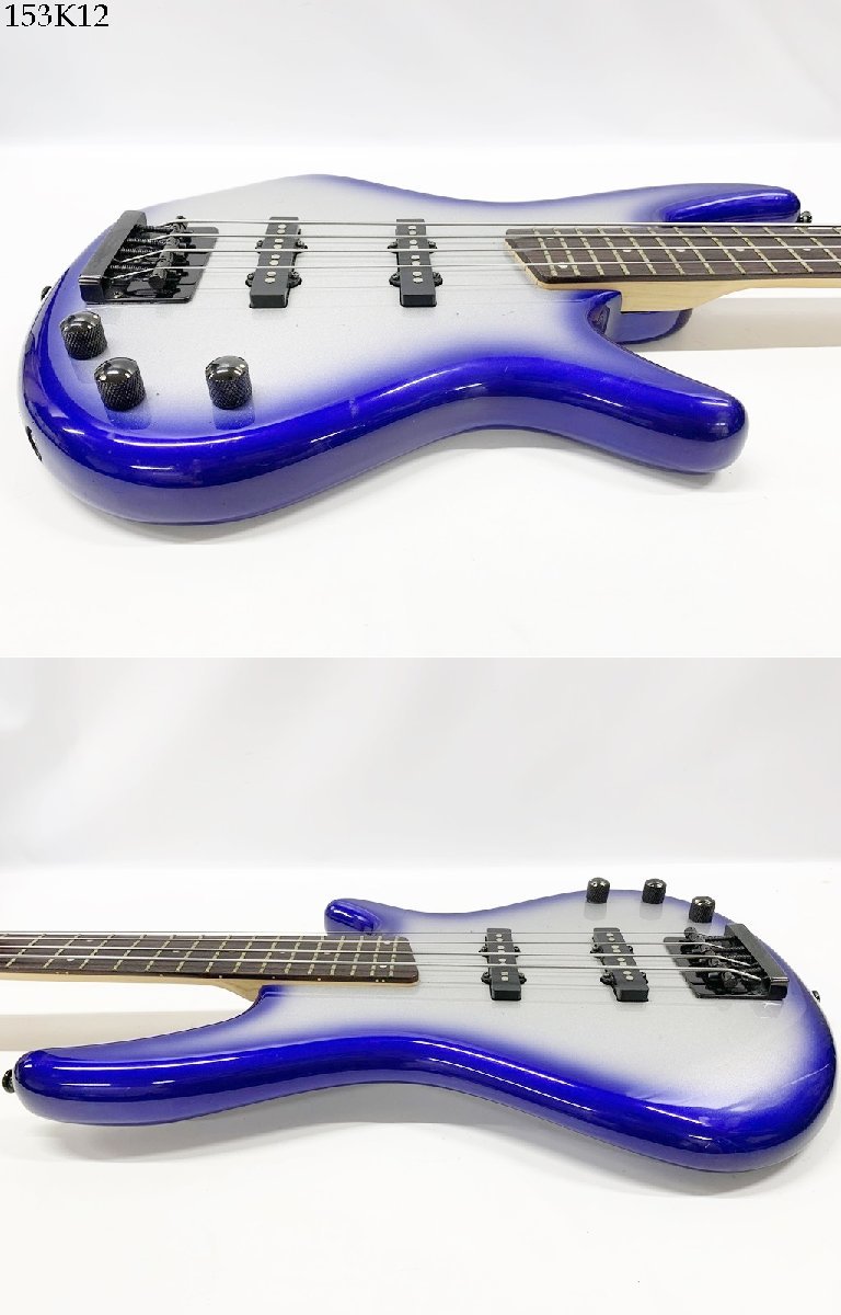★出音OK◎ Ibanez アイバニーズ SDGR W810339 エレキベース ジュエルブルー ソフトケース付き 153K12.