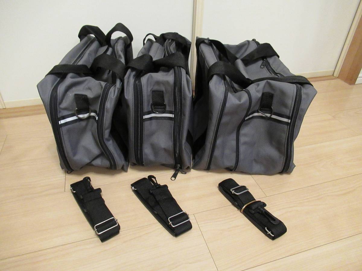 ☆CeeBaileys製 BMW R1200GS 純正トップ・パニアケース用 インナーバッグ 3点セット 美品☆ BMW CeeBaileys製 R1200GS サイドケースマウント R1200GS&frasl;R1250GS ウェビックガレージセール