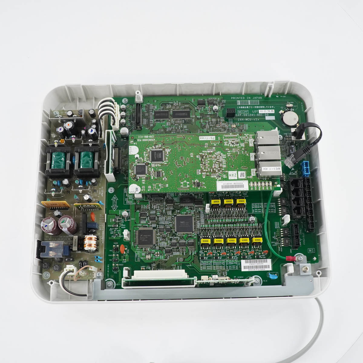 PG] 8日保証 セット 20年製 αZX ZXH-ME-(1) NTT 主装置 電話機