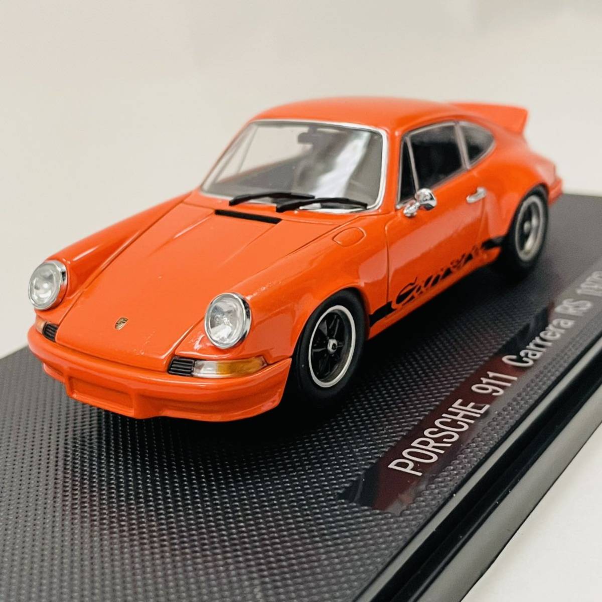 エブロ 1/43 ポルシェ911 カレラ RS '1973 オレンジ／ブラック(乗用車
