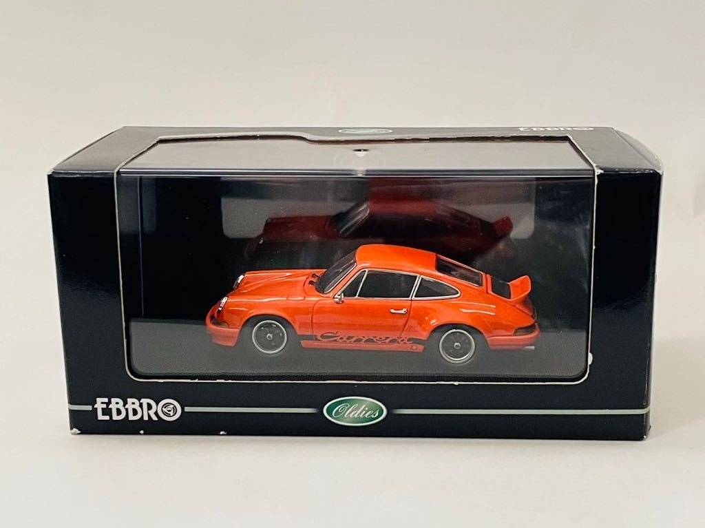エブロ 1/43 ポルシェ911 カレラ RS '1973 オレンジ／ブラック(乗用車