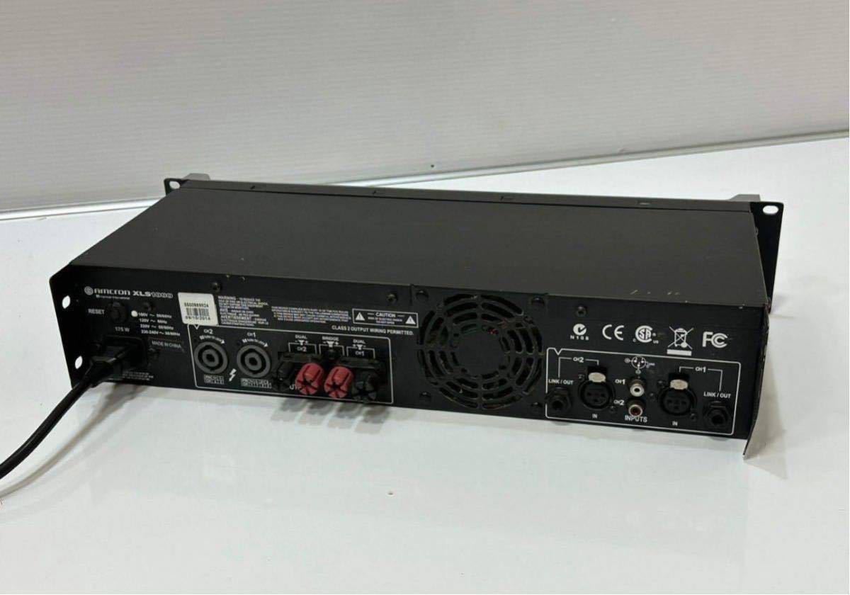 AMCRON アムクロン パワーアンプ XLS1000 動作確認済み AMCRON XLS1000