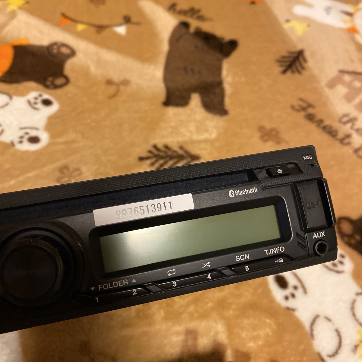 新車外し CDデッキ ラジオデッキ Bluetooth USB 24V トラック いすゞ 