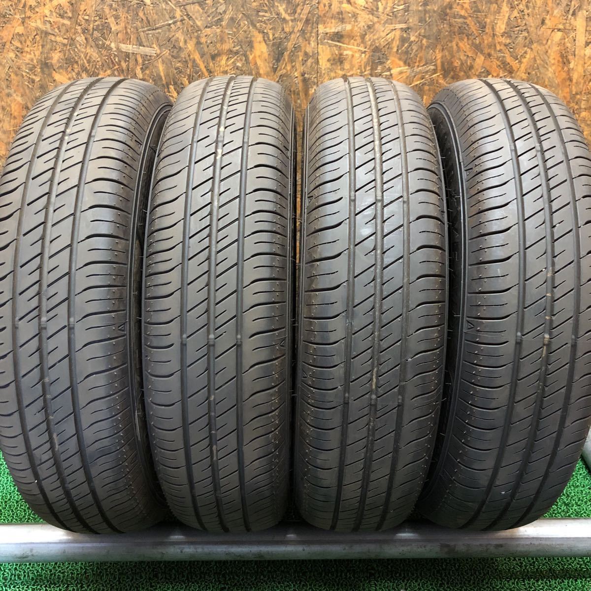 GOODYEAR　EFFICIENTGRIP　ECO　EG02　155/80R13　79S　極上バリ山4本価格　Q-246　福岡　★引き取り大歓迎★22年製★即決サービス品★