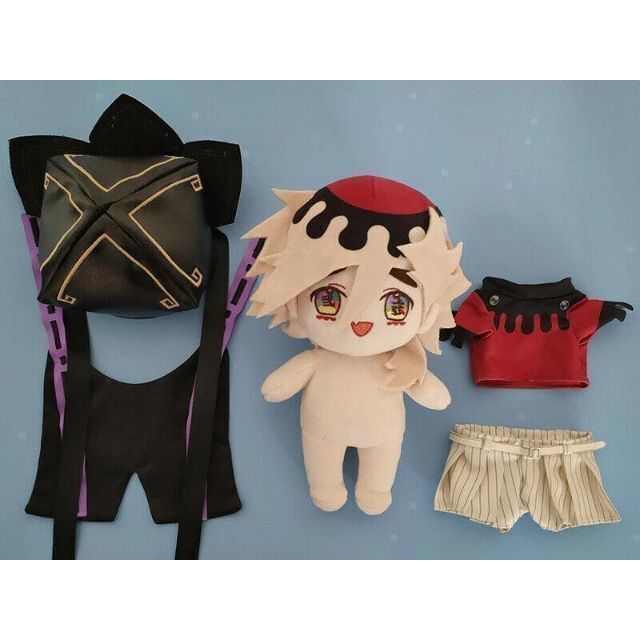童磨 20cm着せ替えぬいぐるみ 20cm 鬼滅の刃 童磨 鬼滅 .: Q④5