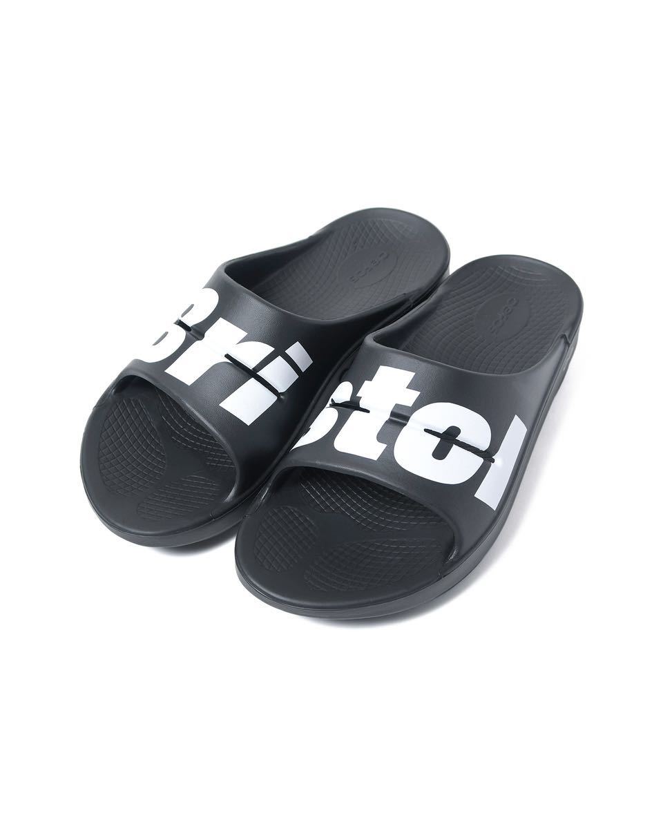 【新品未使用】23SS 新品 FCRB f.c real bristol エフシーレアルブリストル SOPH ソフ OOFOS Ooahh SANDAL ウーフォス サンダル BLACK 27cm