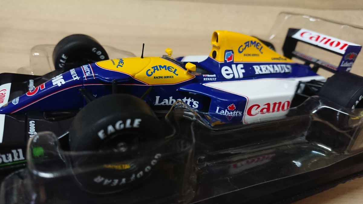 1/24 ビッグスケールF1マシンコレクション ウイリアムズ FW14B 1992 N 
